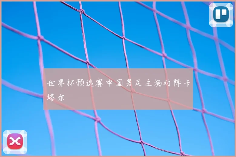 世界杯预选赛中国男足主场对阵卡塔尔