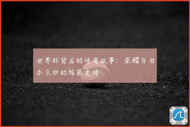 世界杯背后的传奇故事：荣耀与泪水交织的绿茵史诗