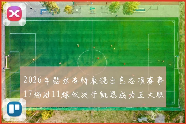 2026年瑟尔洛特表现出色各项赛事17场进11球仅次于凯恩成为五大联赛新星