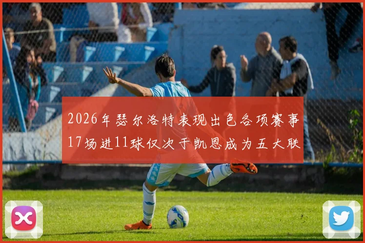 2026年瑟尔洛特表现出色各项赛事17场进11球仅次于凯恩成为五大联赛新星