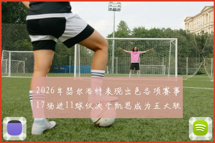 2026年瑟尔洛特表现出色各项赛事17场进11球仅次于凯恩成为五大联赛新星