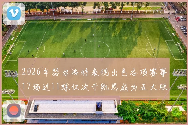 2026年瑟尔洛特表现出色各项赛事17场进11球仅次于凯恩成为五大联赛新星