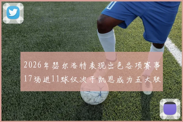 2026年瑟尔洛特表现出色各项赛事17场进11球仅次于凯恩成为五大联赛新星